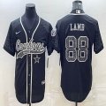 Nike Cowboys #88 CeeDee Lamb black baseball jerseys Joint name-BD