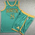 Nike Boston Celtics #8 Kemba Walker green nba basketball suits