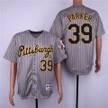 Pittsburgh Pirates #39 Dave Parker gray majestic mlb jersey