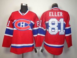 Reebok NHL Montreal Canadiens ELLER 81# red jerseys