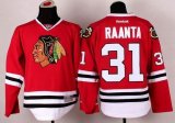 Chicago Blackhawks #31 Antti Raanta Red NHL Jerseys