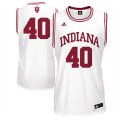 Adidas Indiana Hoosiers Cody Zeller 40 NCAA Basketball Authentic Jerseys - White