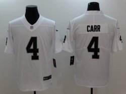 Nike oakland raiders #4 Derek Carr white Color Rush Limited Jersey