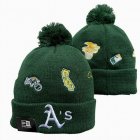 2024 Oakland Athletics green MLB Cuffed Knit Hats