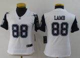 Women Nike Dallas Cowboys #88 CeeDee Lamb white Color Rush Limited Jersey