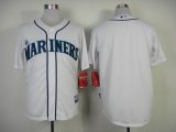 Seattle Mariners blank mlb white jerseys