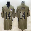 Nike Buffalo Bills #14 Stefon Diggs Salute to Service Retired Limited Jersey-BD