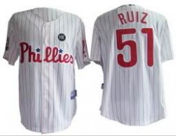 Philadephia Phillis 51# Ruiz White MLB jersey