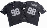 Las Vegas Raiders #98 Maxx Crosby black Nike Vapor F.U.S.E. Limited Jersey