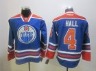 2012 Edmonton Oilers #4 HALL blue nhl jerseys