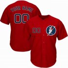 Custom Boston Red Sox red baseball jerseys