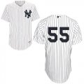 New York Yankees Matsui 55# white MLB Jersey