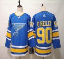 Adidas St.Louis Blues #90 Ryan O Reilly blue NHL hockey Jerseys