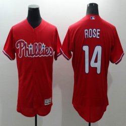 2016 Philadelphia Phillies #14 Pete Rose red elite baseball jerseys