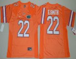 Florida Gators E.Smith 22 College Football Jersey - Orange