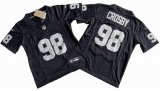 Youth Las Vegas Raiders 98# Maxx Crosby black Nike Vapor F.U.S.E. Limited Jersey