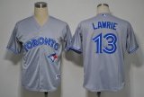 MLB Jerseys Toronto Blue Jays 13 Brett Lawrie Grey 2012