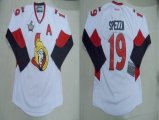 Ottawa Senators #19 Jason Spezza White NHL Jerseys