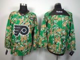 reebok Philadelphia Flyers blank Green camo nhl Jersey