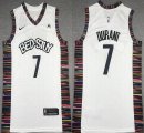 Nike Brooklyn Nets #7 Kevin Durant White NBA Jersey-XD