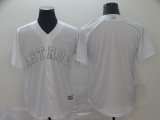 Houston Astros blank white majestic baseball jerseys Nickname version