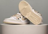 2023 Air Jordan 1 basketball Shoes white gray beige