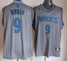 Adidas Minnesota Timberwolves #9 Ricky Rubio Grey NBA Revolution 30 Jerseys