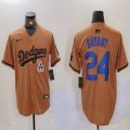 Nike Los Angeles Dodgers #24 Kobe Bryant majestic baseball jerseys Joint Name 02