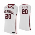 Custom Oklahoma Sooners #20 Kameron McGusty College Basketball Jersey - white