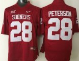 2015 Oklahoma Sooners #28 Adrian Peterson Red College Football Jersey