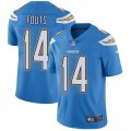 San Diego Chargers #14 Dan Fouts Nike skyblue Color Rush Limited Jersey