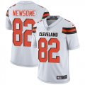 Cleveland Browns #82 Newsome white Nike Color Rush Limited Jerseys