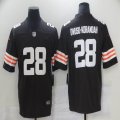 Nike Cleveland Browns #28 Jeremiah Owusu-Koramoah brown Color Rush Limited Jerseys-BD