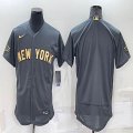 2022 MLB All-Star Nike New York Yankees blank gray Flexbase Authentic Collection Jersey-BD