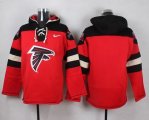 Custom Atlanta Falcons blank red nike nfl Hooded Sweatshirt