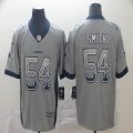 Dallas Cowboys #54 Jaylon Smith gray drift Color Rush Limited Jerseys