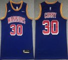 Nike Golden State Warriors #30 Stephen Curry blue nba basketball jerseys-XD