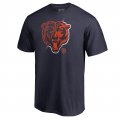 Men's Chicago Bears NFL Pro Line by Fanatics Branded Navy X-Ray T-Shirt