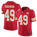 Nike Kansas City Chiefs #49 Daniel Sorensen red Color Rush Limited Jerseys