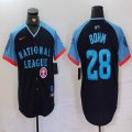 National League #28 Alec Bohm Nike Navy 2024 MLB All-Star Game Limited Player Jersey 02