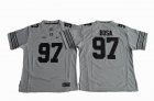 Women Ohio State Buckeyes Joey Bosa 97 College Football Jersey - Gridion Grey