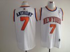 new york Knicks 7 carmelo anthony white new jersey