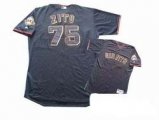 San Francisco Giants Barry Zito 75# Black MLB Jersey