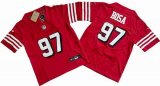 Youth San Francisco 49ers 97# Nick Bosa Red Nike Vapor F.U.S.E. Limited Jerse