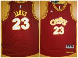 Cleveland Cavaliers LeBron James #23 red nba basketball jersey