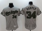 Washington Nationals #34 Bryce Harper Commemorative version Flexbase Authentic Collection Jersey