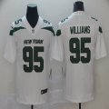 Nike New York Jets #95 Quinnen Williams white Color Rush Limited Jersey