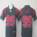 Men Houston Texans #99 J.J. Watt Nike blue Color Rush Limited Jersey