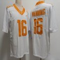 Nike Tennessee Volunteers Peyton Manning #16 white College Football Jersey-XST