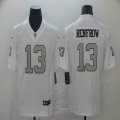 Nike Oakland Raiders #13 Hunter Renfrow White Color Rush Limited Jersey